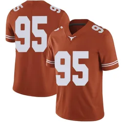 Men's Nike Alfred Collins Texas Longhorns Limited Orange Mens Football College Jersey