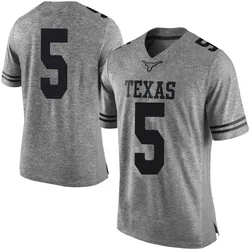 Men's Nike Bijan Robinson Texas Longhorns Limited Gray Mens Football College Jersey
