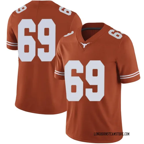 Men's Nike Brooks Kieschnick Jr. Texas Longhorns Limited Orange Mens Football College Jersey
