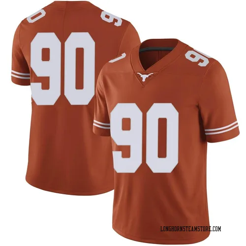 Men's Nike Byron Murphy II Texas Longhorns Limited Orange Mens Football College Jersey