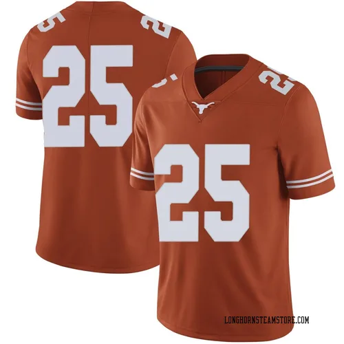 Men's Nike Caleb Chester Texas Longhorns Limited Orange Mens Football College Jersey