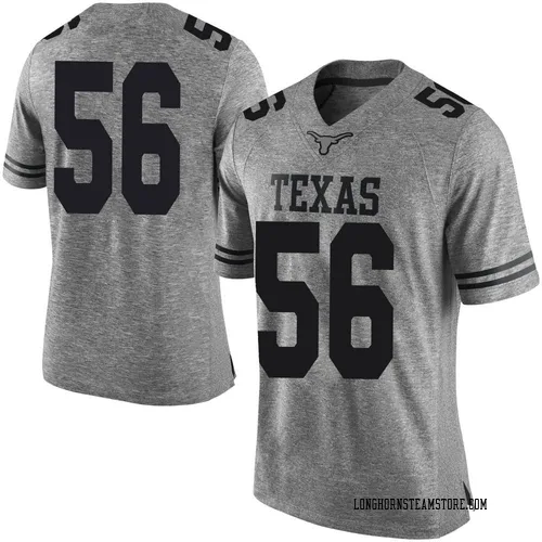Men's Nike Cameron Williams Texas Longhorns Limited Gray Mens Football College Jersey
