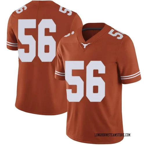 Men's Nike Cameron Williams Texas Longhorns Limited Orange Mens Football College Jersey