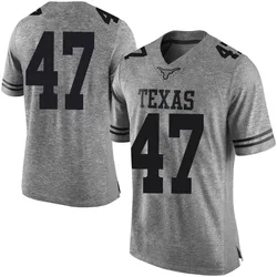 Men's Nike Charles Feris Texas Longhorns Limited Gray Mens Football College Jersey