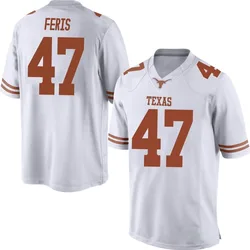 Men's Nike Charles Feris Texas Longhorns Replica White Mens Football College Jersey