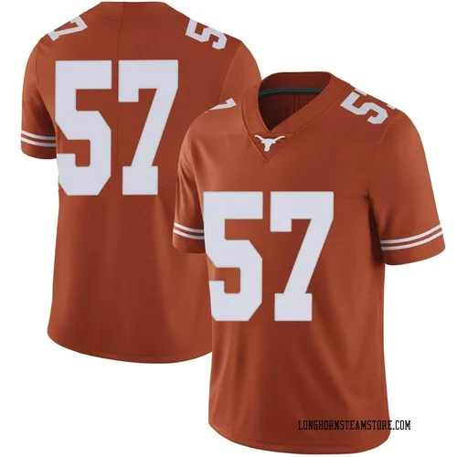 Men's Nike Christian Rizzi Texas Longhorns Limited Orange Mens Football College Jersey