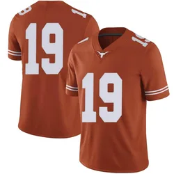 Men's Nike Cole Lourd Texas Longhorns Limited Orange Mens Football College Jersey