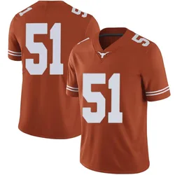 Men's Nike Daniel Cruz Texas Longhorns Limited Orange Mens Football College Jersey