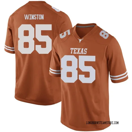 Men's Nike Emaree Winston Texas Longhorns Replica Orange Mens Football College Jersey