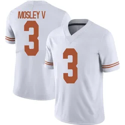 Men's Nike Emmett Mosley V Texas Longhorns Limited White Alternate Football Jersey