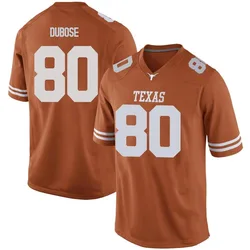 Men's Nike Freddie Dubose Texas Longhorns Game Orange Mens Football College Jersey