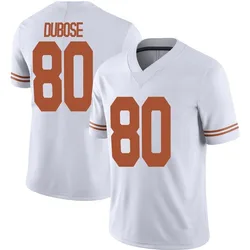 Men's Nike Freddie Dubose Texas Longhorns Limited White Alternate Football Jersey