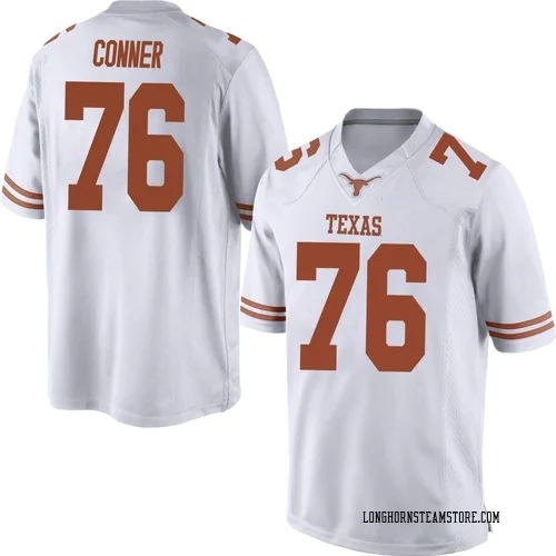 Men's Nike Hayden Conner Texas Longhorns Replica White Mens Football College Jersey