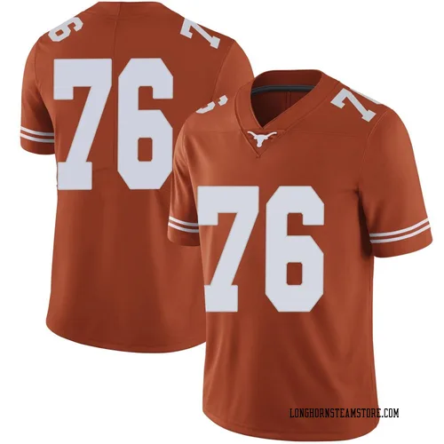 Men's Nike Jackson Christian Texas Longhorns Limited Orange Mens Football College Jersey