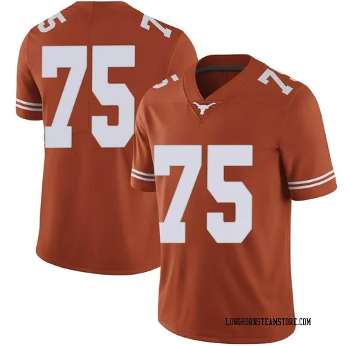Men's Nike Jaydon Chatman Texas Longhorns Limited Orange Mens Football College Jersey