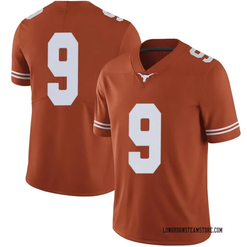 Men's Nike Jerrick Gibson Texas Longhorns Limited Orange Mens Football College Jersey