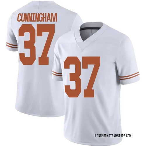 Men's Nike Jonathan Cunningham Texas Longhorns Limited White Alternate Football Jersey