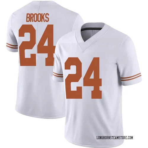 Men's Nike Jonathon Brooks Texas Longhorns Limited White Alternate Football Jersey
