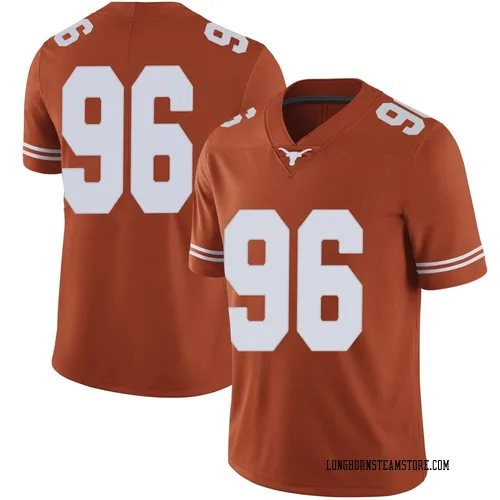 Men's Nike Lavon Johnson Texas Longhorns Limited Orange Mens Football College Jersey