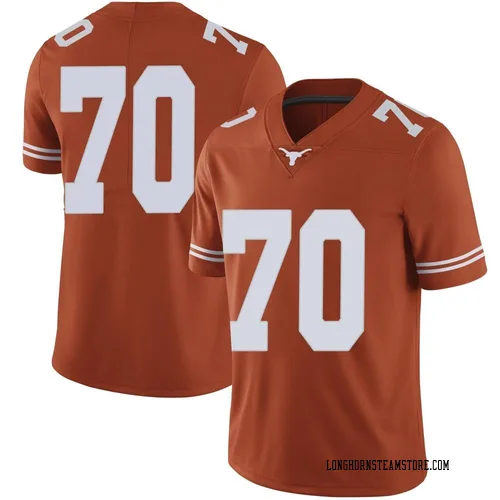 Men's Nike Nate Kibble Texas Longhorns Limited Orange Mens Football College Jersey
