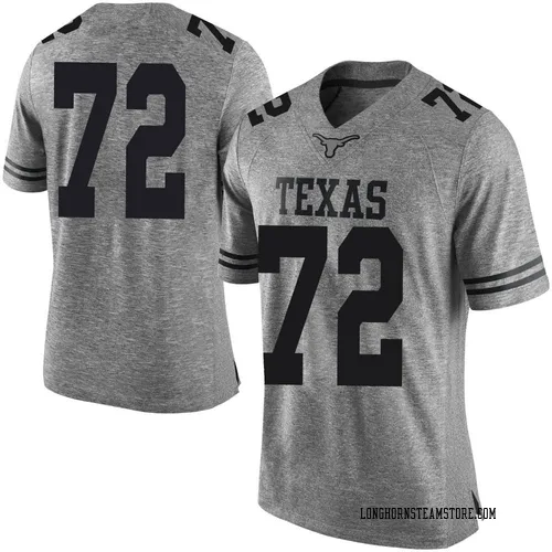 Men's Nike Neto Umeozulu Texas Longhorns Limited Gray Mens Football College Jersey