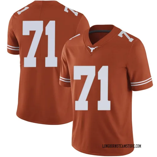 Men's Nike Nick Brooks Texas Longhorns Limited Orange Mens Football College Jersey