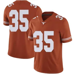 Men's Nike Rett Andersen Texas Longhorns Limited Orange Mens Football College Jersey