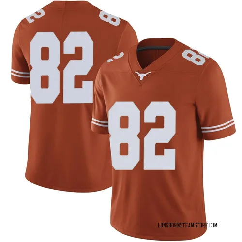 Men's Nike Ridge Barker Texas Longhorns Limited Orange Mens Football College Jersey