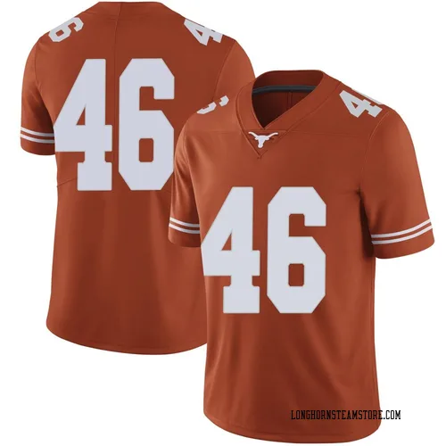 Men's Nike Smith Orogbo Texas Longhorns Limited Orange Mens Football College Jersey