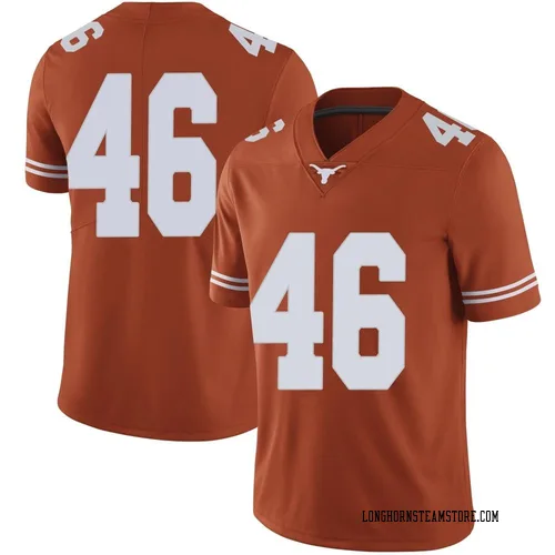 Men's Nike Spencer Barnett Texas Longhorns Limited Orange Mens Football College Jersey