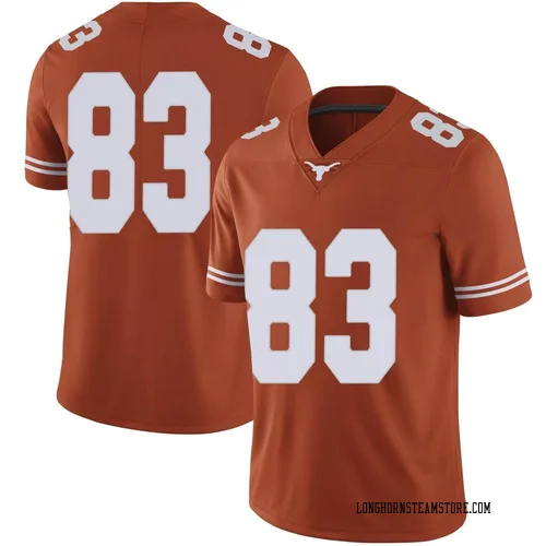 Men's Nike Spencer Shannon Texas Longhorns Limited Orange Mens Football College Jersey