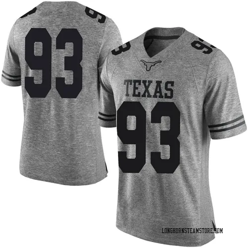 Men's Nike T'Vondre Sweat Texas Longhorns Limited Gray Mens Football College Jersey