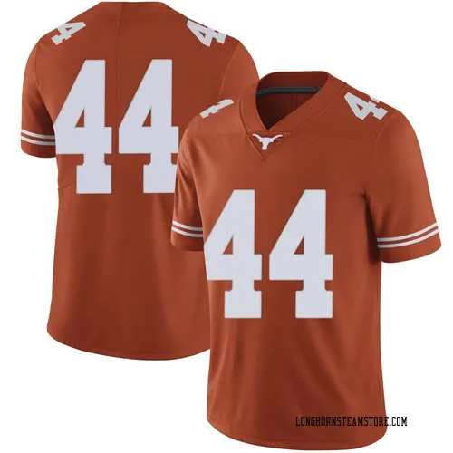 Men's Nike Travis Shaw Texas Longhorns Limited Orange Mens Football College Jersey