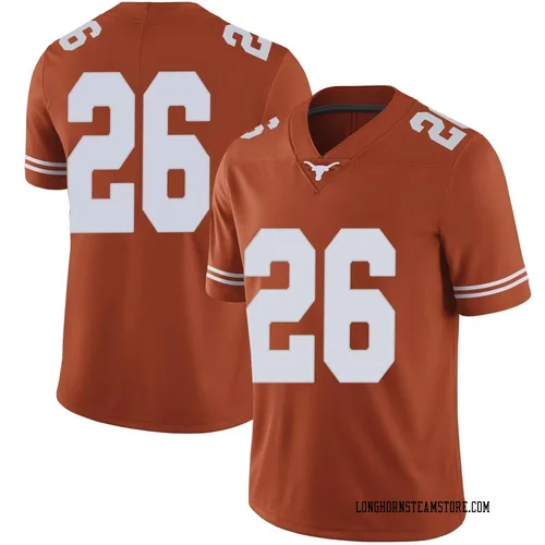 Men's Nike Ty'Anthony Smith Texas Longhorns Limited Orange Mens Football College Jersey