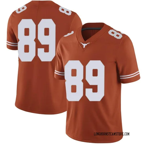 Men's Nike Ty Boatright Texas Longhorns Limited Orange Mens Football College Jersey