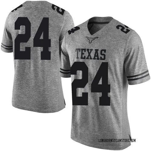 Men's Nike Velton Gardner Texas Longhorns Limited Gray Mens Football College Jersey