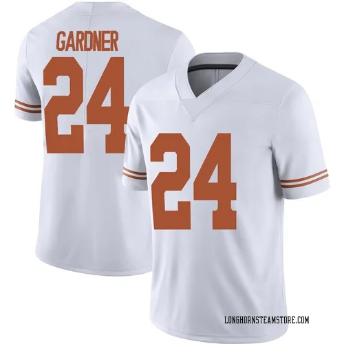 Men's Nike Velton Gardner Texas Longhorns Limited White Alternate Football Jersey