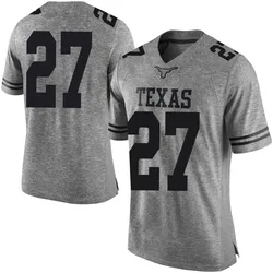 Men's Nike Wardell Mack Texas Longhorns Limited Gray Mens Football College Jersey