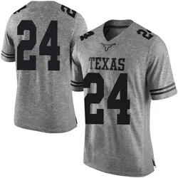 Men's Nike Warren Roberson Texas Longhorns Limited Gray Mens Football College Jersey