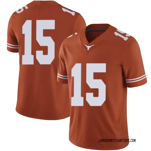 Men's Nike Will Stone Texas Longhorns Limited Orange Mens Football College Jersey