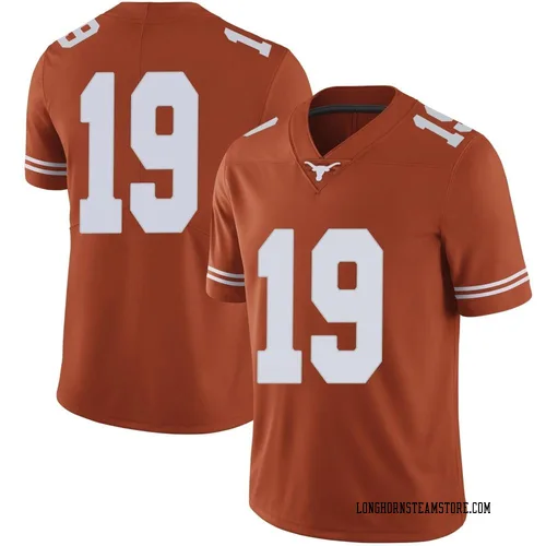 Men's Nike Zina Umeozulu Texas Longhorns Limited Orange Mens Football College Jersey