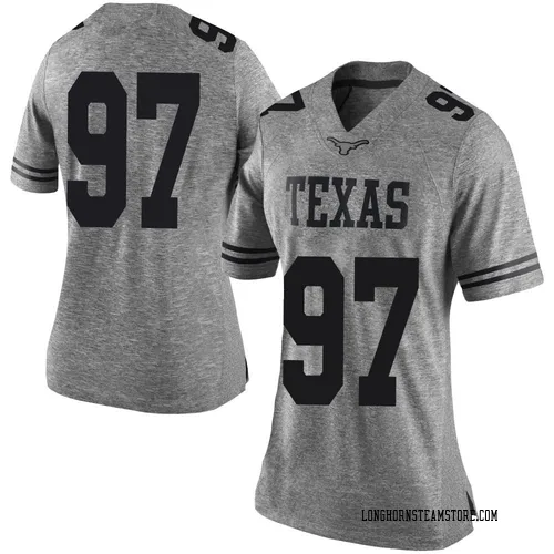 Women's Nike Alex January Texas Longhorns Limited Gray Women Football College Jersey