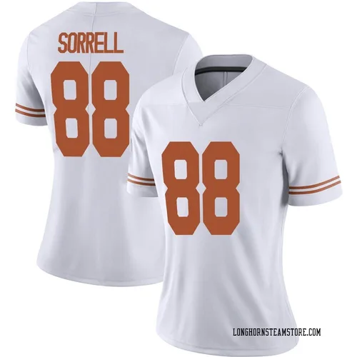 Women's Nike Barryn Sorrell Texas Longhorns Limited White Alternate Football Jersey
