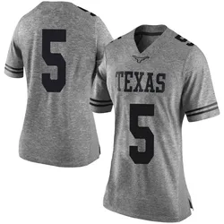 Women's Nike Bijan Robinson Texas Longhorns Limited Gray Women Football College Jersey