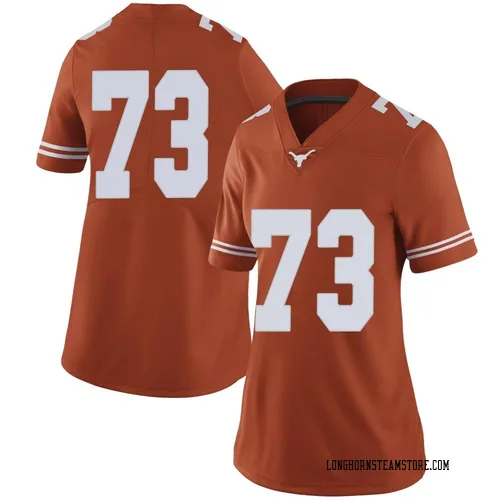 Women's Nike Brandon Baker Texas Longhorns Limited Orange Women Football College Jersey