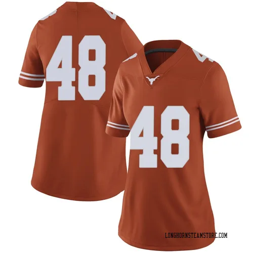 Women's Nike Bryce Chambers Texas Longhorns Limited Orange Women Football College Jersey