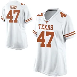 Women's Nike Charles Feris Texas Longhorns Game White Football College Jersey