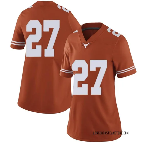 Women's Nike Colin Page Texas Longhorns Limited Orange Women Football College Jersey