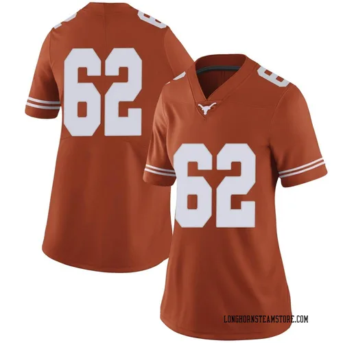 Women's Nike Connor Robertson Texas Longhorns Limited Orange Women Football College Jersey