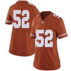 Women's Nike DJ Campbell Texas Longhorns Limited Orange Women Football College Jersey